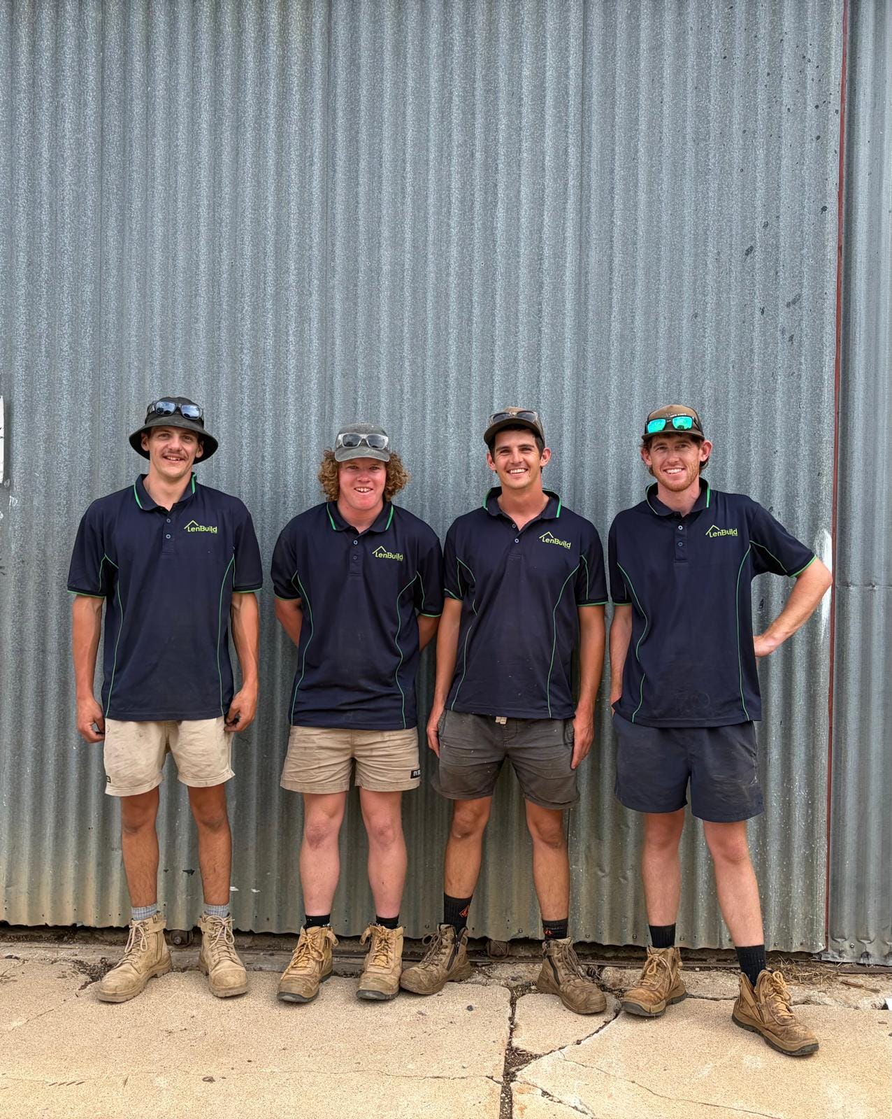 LenBuild team - local builders based in Guyra NSW